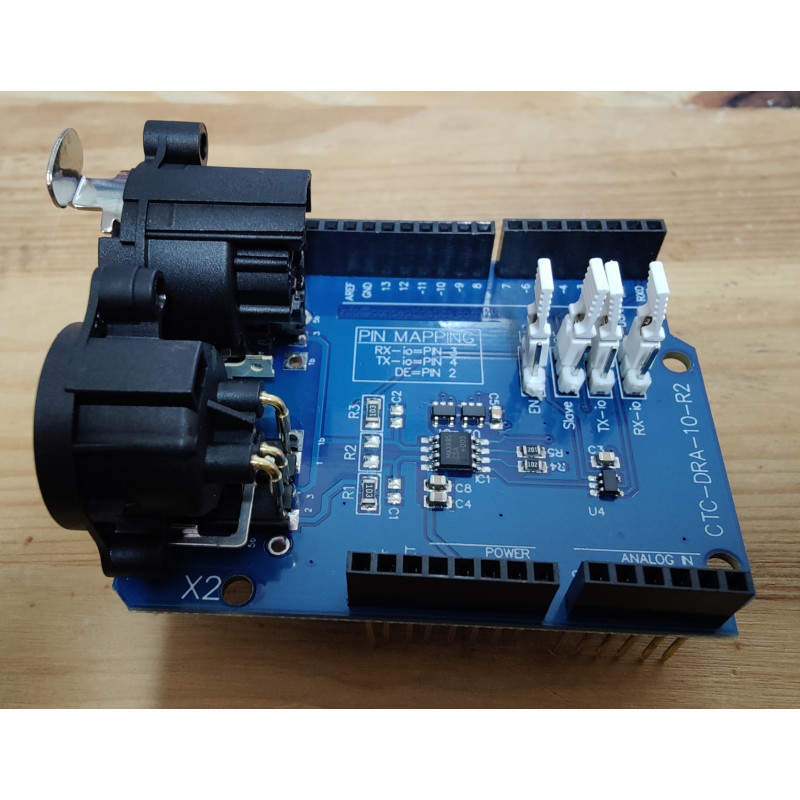 Shield DMX pour Arduino - Letmeknow