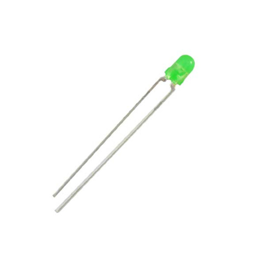 Led verte 3mm Letmeknow