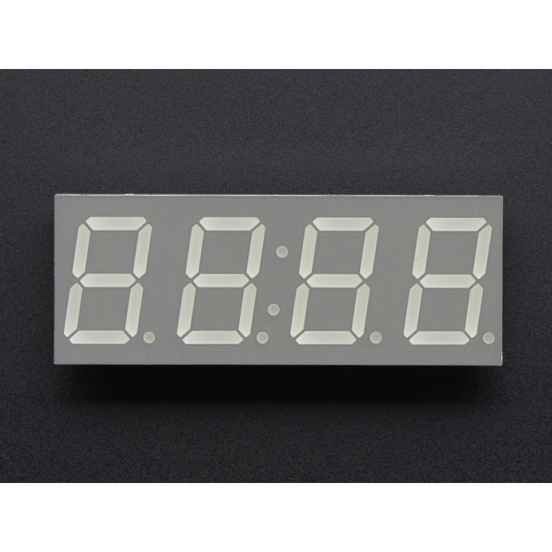 Afficheur int./ext. LED - 4 chiffres - Horloge / Chronomètre