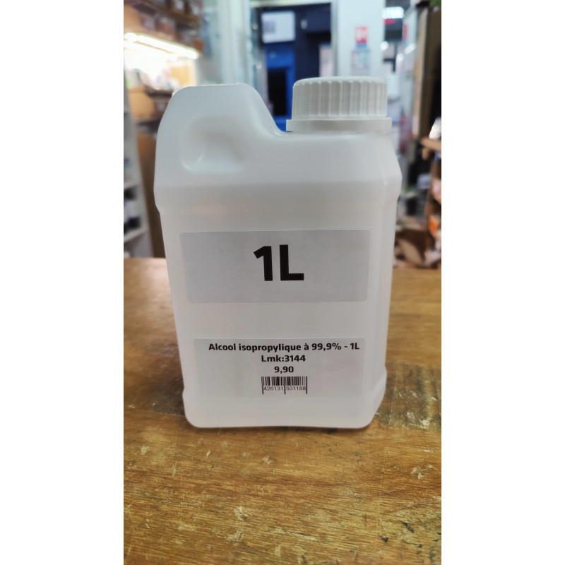 Alcool isopropylique à 99,9% - 1L - Letmeknow