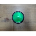 Gros bouton poussoir Arcade vert 10cm de diamètre