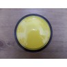 Gros bouton poussoir Arcade jaune 10cm de diamètre Gros bouton poussoir Arcade jaune 10cm de diamètre