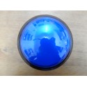 Gros bouton poussoir Arcade bleu 10cm de diamètre