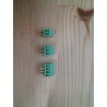 Bornier à vis pour circuit imprimé 2 pins Bornier à vis pour circuit imprimé 2 pins