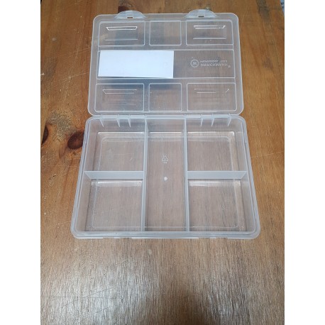 5five Boîte de rangement avec compartiment - plastique - 5,6 l