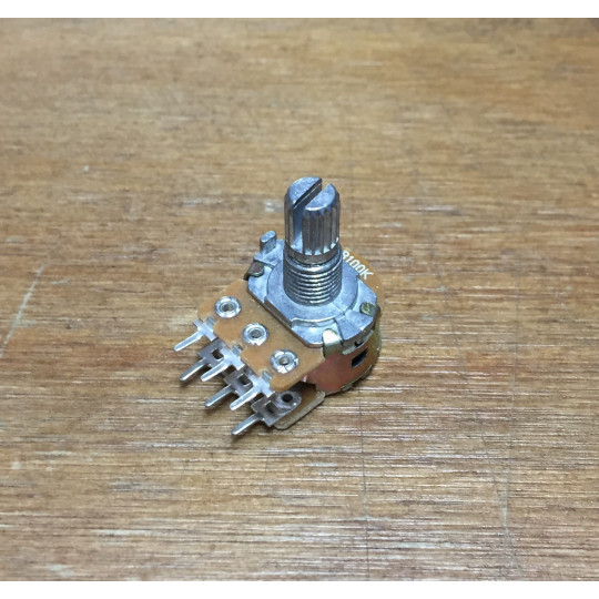 Potentiomètre Stéréo 100K Double - Neuf Sous Emballage - Marque Letmeknow - Pour Réparation Ou Customisation Audio