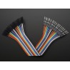 Nappe de 20 jumpers premium Male - Femelle (150mm) Nappe de 20 jumpers premium Male - Femelle (150mm)