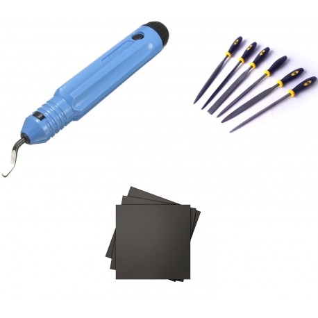 Kit d'outils pour imprimante 3D, kit d'outils pour imprimante 3D, couteau  de découpe, outils de lime à découper, ensemble d'accessoires d'impression