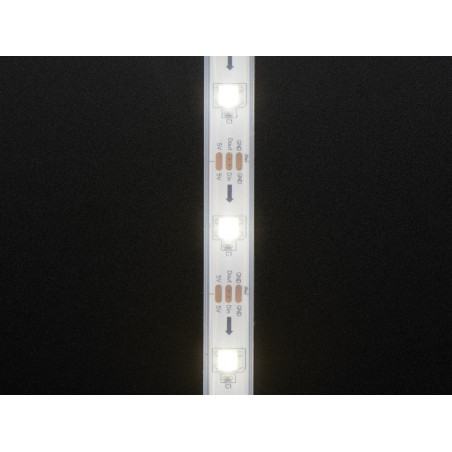 Ruban LED RGBW étanche 30 NeoPixel de 1m blanc