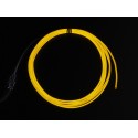 Fil Électroluminescent (Fil EL Wire) Orange Fluorescent - 2.5m