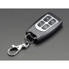 Émetteur porte clé 4 boutons RF 315MHz Émetteur porte clé 4 boutons RF 315MHz