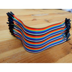 UN 1 jumper wires cable FEMELLE-FEMELLE 20 CM
