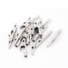 Pinces croco pour fiche banane (paire) Pinces croco pour fiche banane (paire)