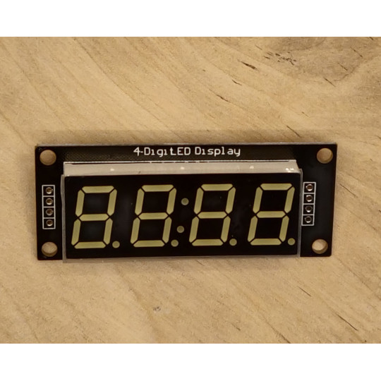 arduino afficheur 7 segments 4 digits code