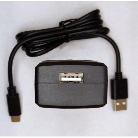 Alimentation - Chargeur USB type C 5V 3A & Câble USB C - Letmeknow