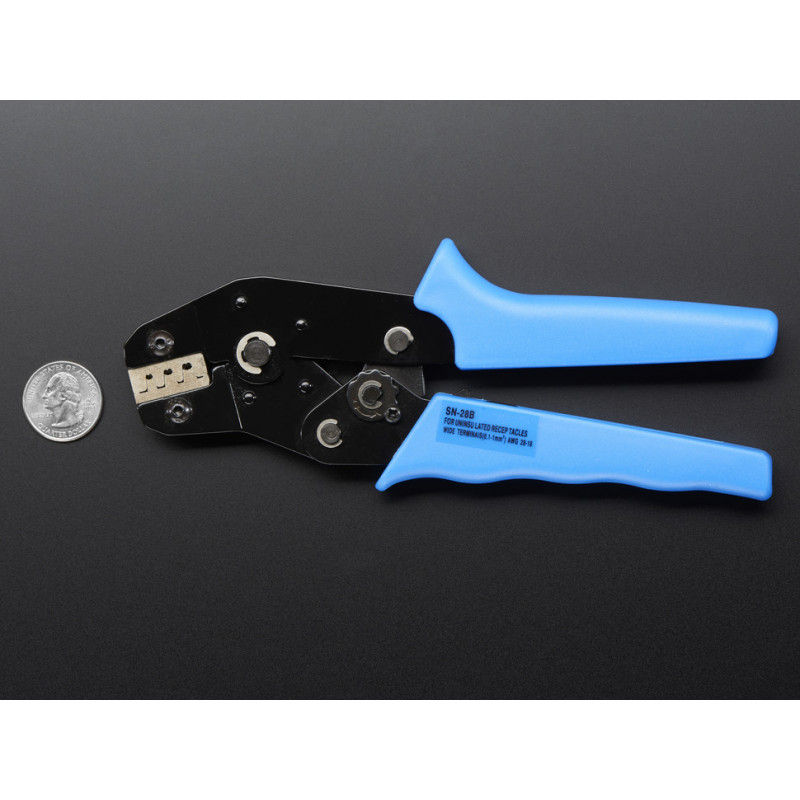 VinTeam Kit d'outils à sertir Dupont Pince à sertir à cliquet avec
