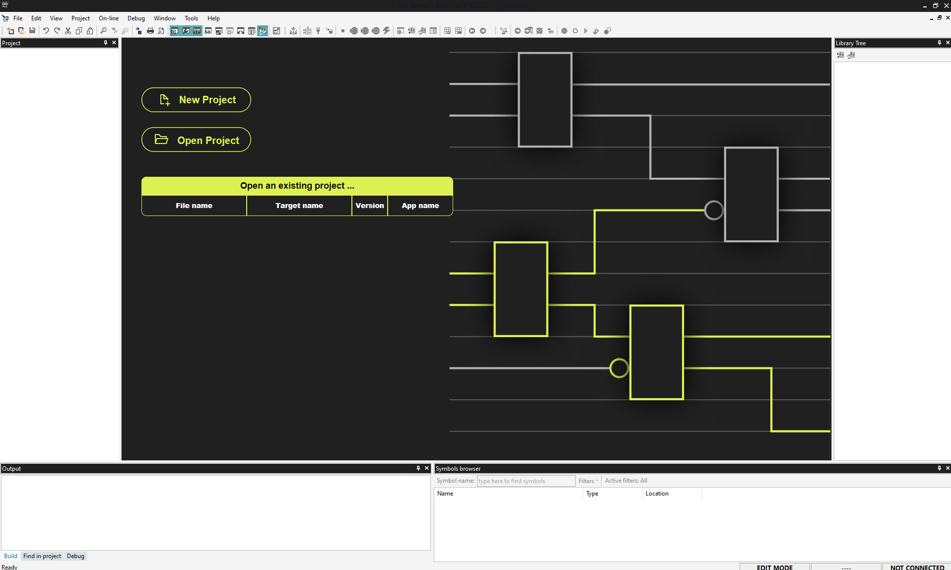 Essais de l'IDE PLC pour Arduino - Letmeknow