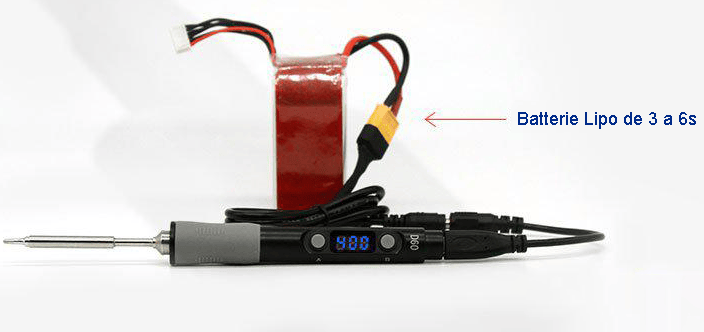 Mini fer à souder portable SQ-D60B - Letmeknow