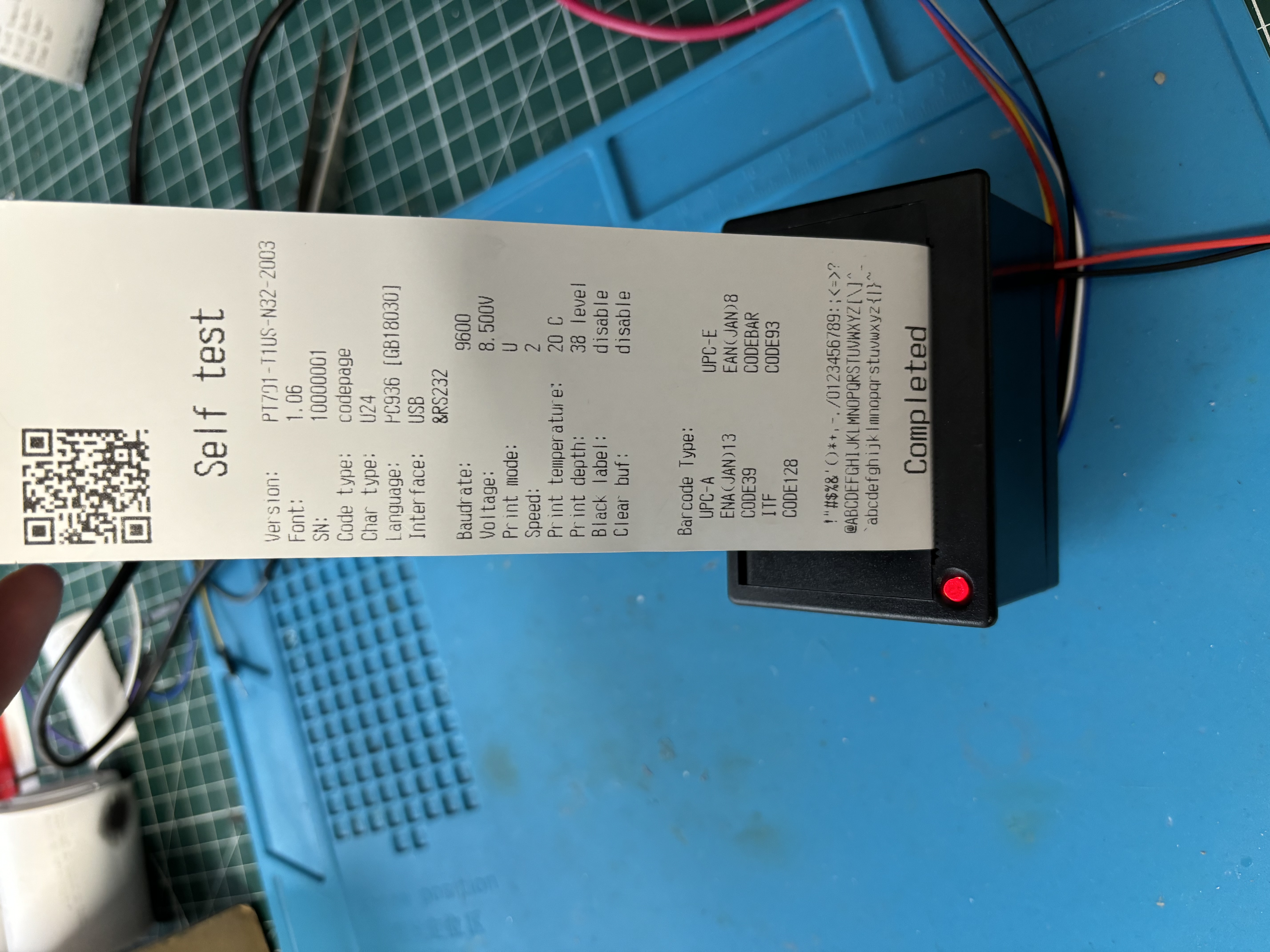 [Tuto] Essai de l'imprimante ticket avec Arduino